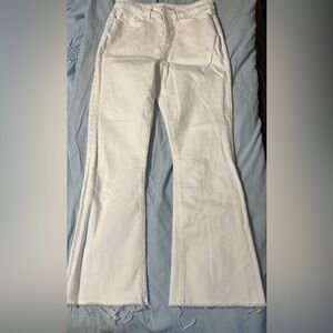 LOFT White Flare & Wide Leg Jeans